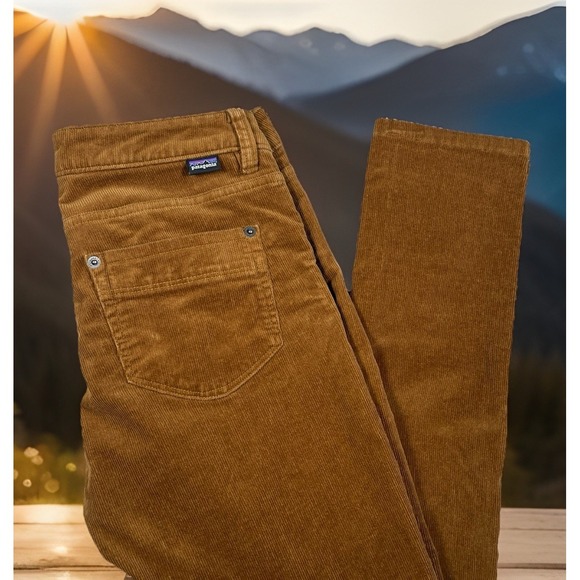 Patagonia Pants - Patagonia Pants Women's 26x31 Brown Everyday Cords Corduroy Organic Cotton-EUC